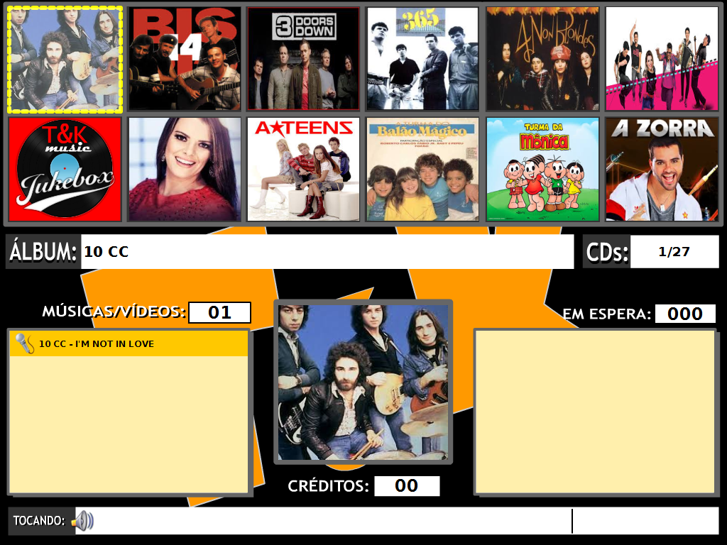 TKMusic Linux - Tela 01