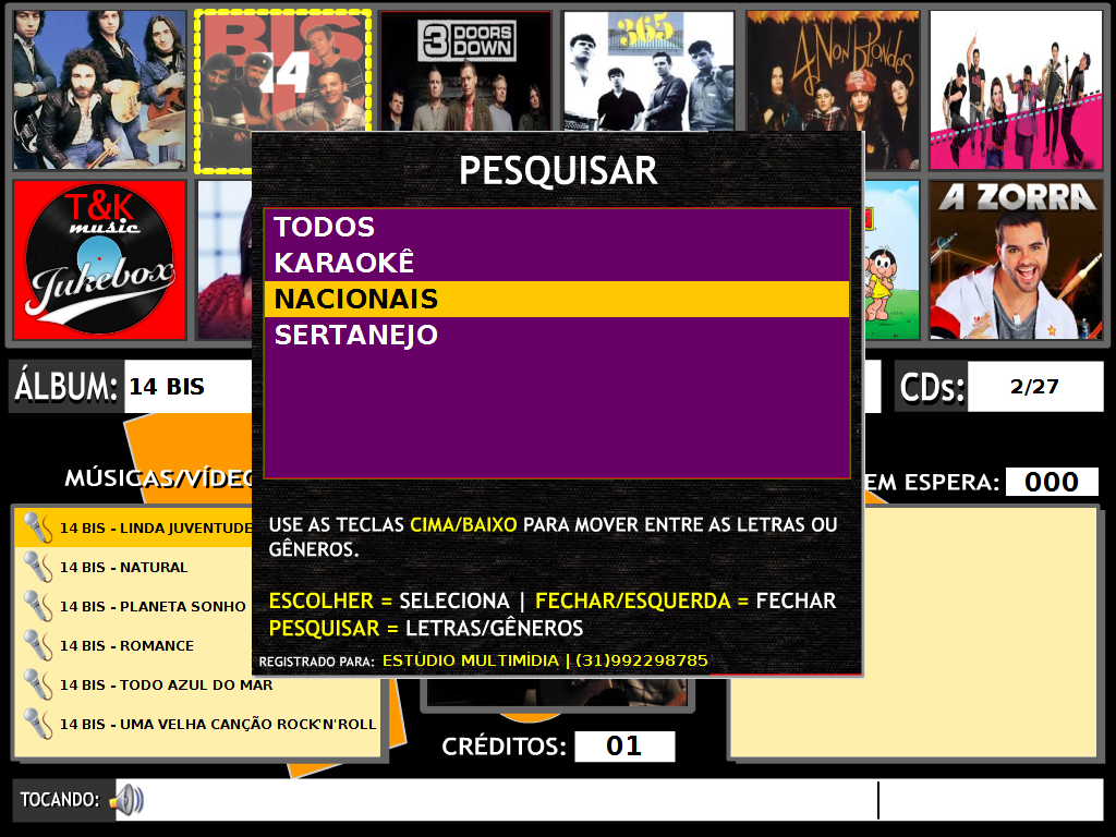 TKMusic Linux - Tela 06