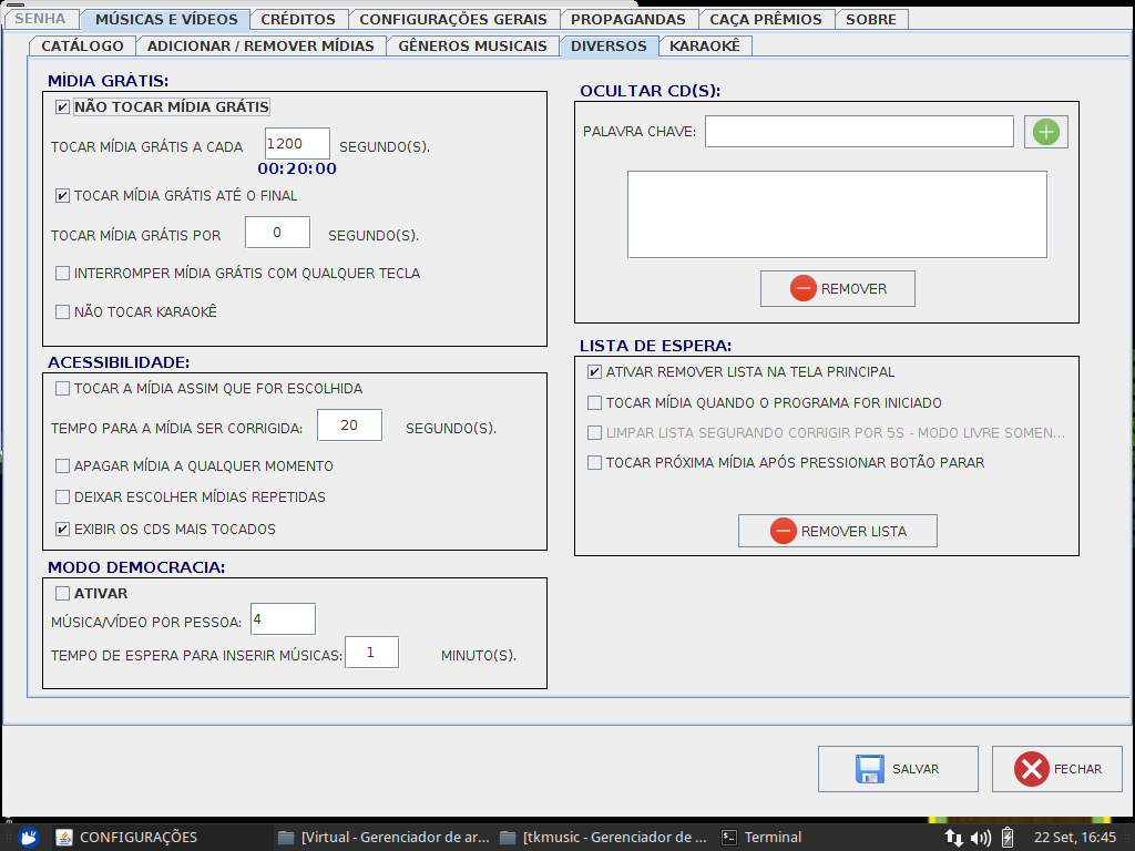 TKMusic Linux - Tela 11
