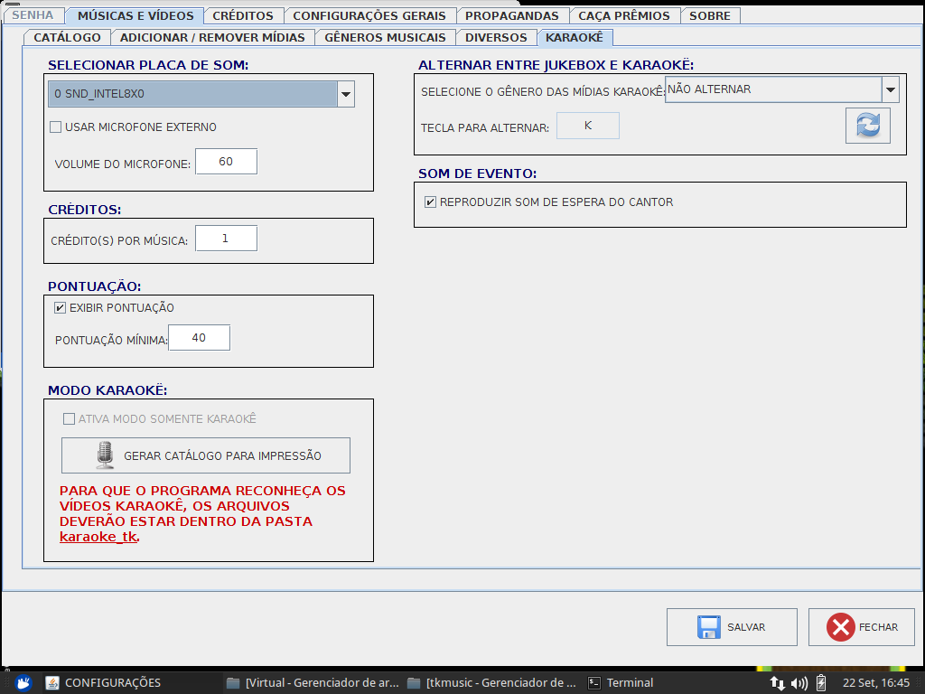 TKMusic Linux - Tela 12