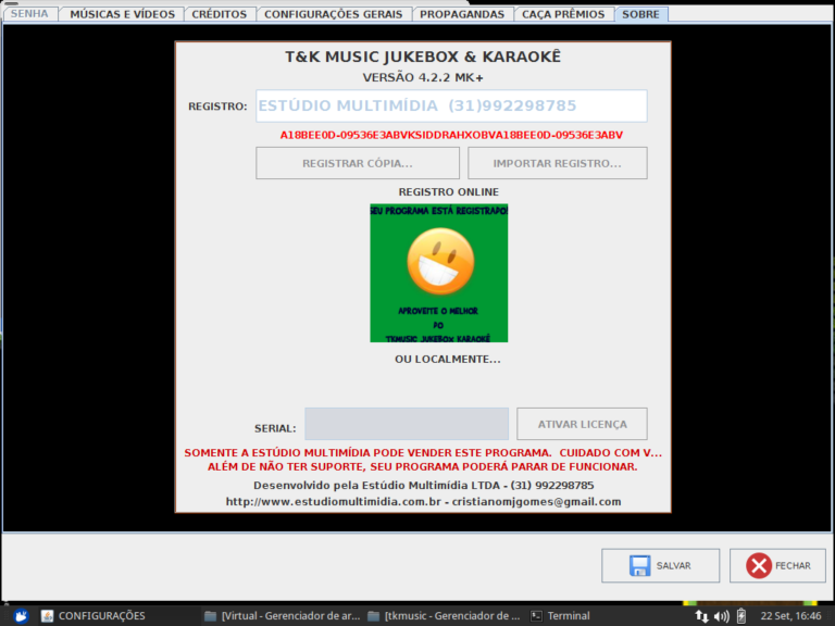 TKMusic Linux - Tela 20